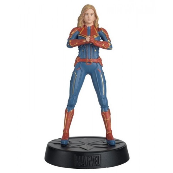 Marvel Movie Figurine Captain Marvel 1:16 et Magazine