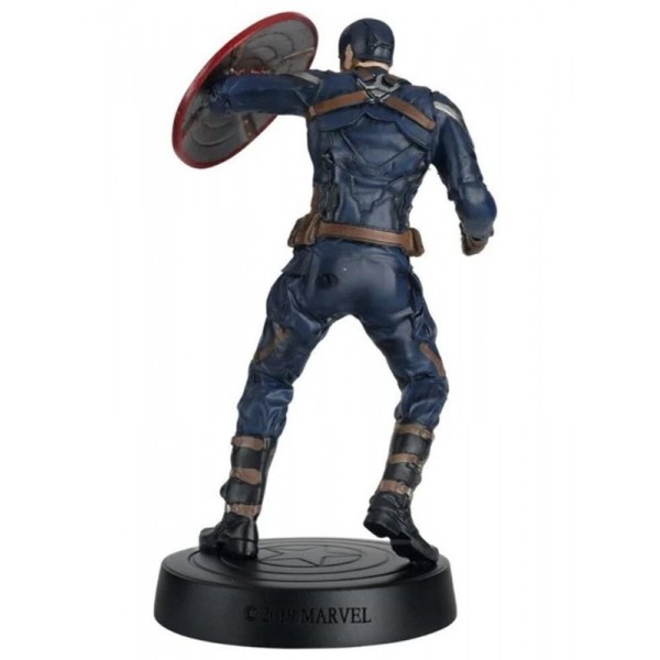 Marvel Movie Figurine Captain America 1:16 et Magazine