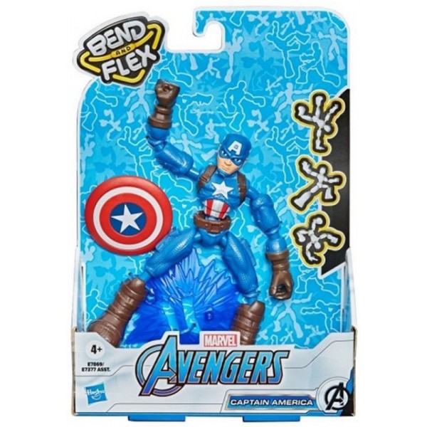 Marvel Avengers Figurine Flexible Bend & Flex 15cm