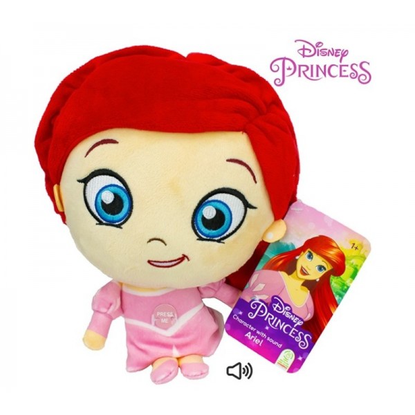 Peluche Disney Princesses Ariel Avec Son 25cm