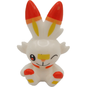 3 Figurines Pokemon Pikachu Grookey Flambino