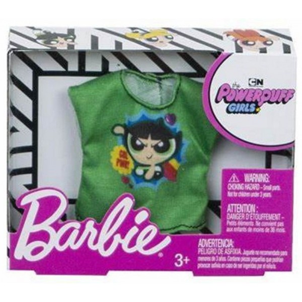 Barbie Fashions Top Powerpuff Mattel FXJ78