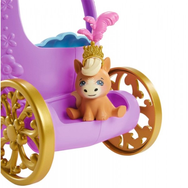 Carrosse Royal Enchantimals Avec Mini-Poupée Mattel GYJ16