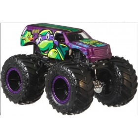 Hot Wheels Monster Trucks Ninja Mutant Donatello 9cm