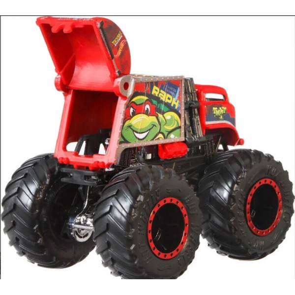 Hot Wheels Monster Trucks Ninja Mutant Raphael 9cm