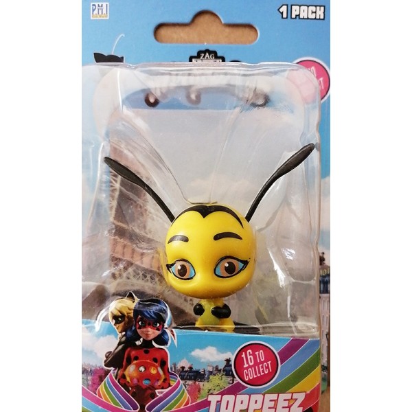 Lot de 12 Figurines Miraculous Topeez