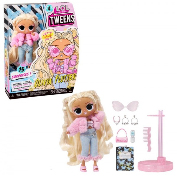 Poupée LOL Surprise Tweens Olivia Flutter (Boîte légèrement déformée)