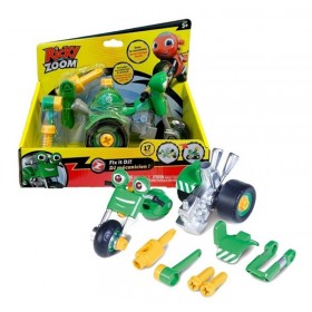 Figurine TOMY Ricky Zoom DJ Mécanicien - 17 pièces