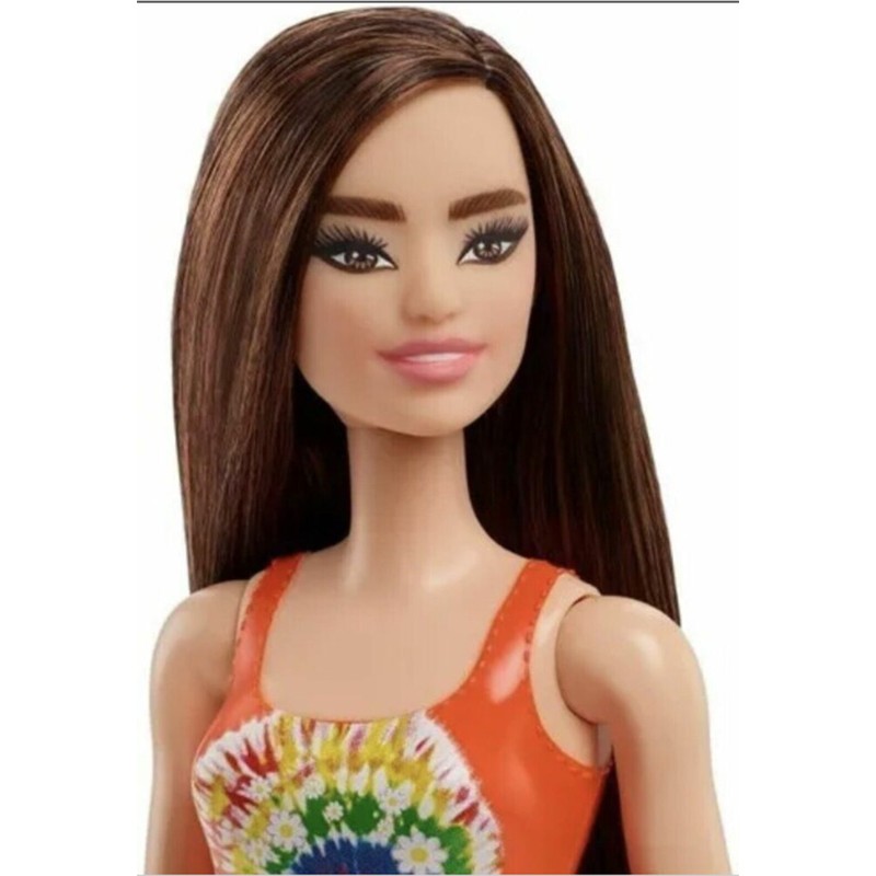 Poupée Barbie Brune Plage - Mattel HDC49