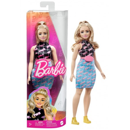 Poupée Barbie Fashionitas blonde Tenue Girl Power