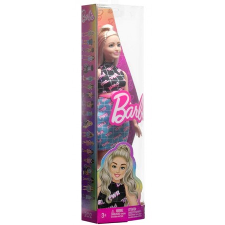 Poupée Barbie Fashionitas blonde Tenue Girl Power