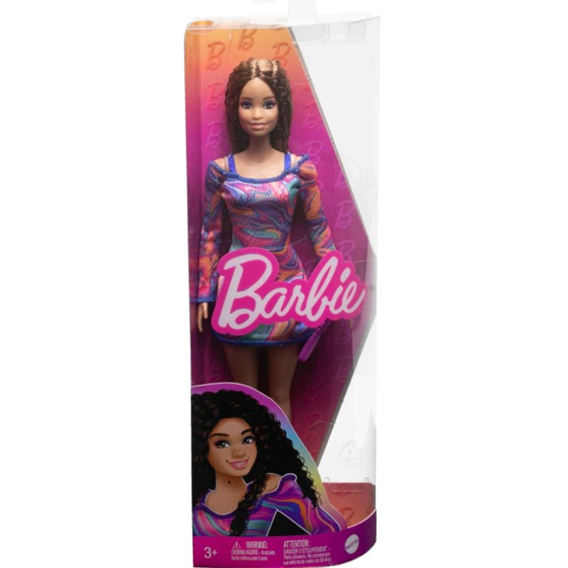 Poupée Barbie Fashionitas Cheveux Crépus et Taches de Rousseur