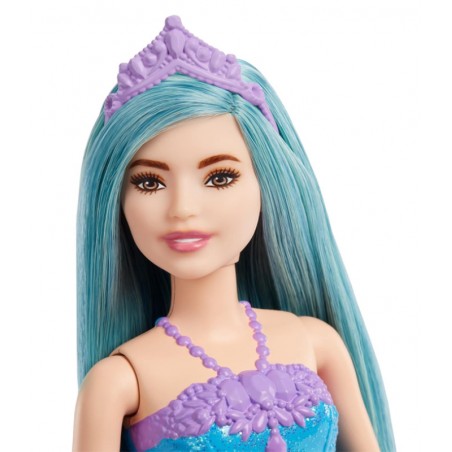 Poupée Barbie Dreamtopia Princesse aux Cheveux Bleus