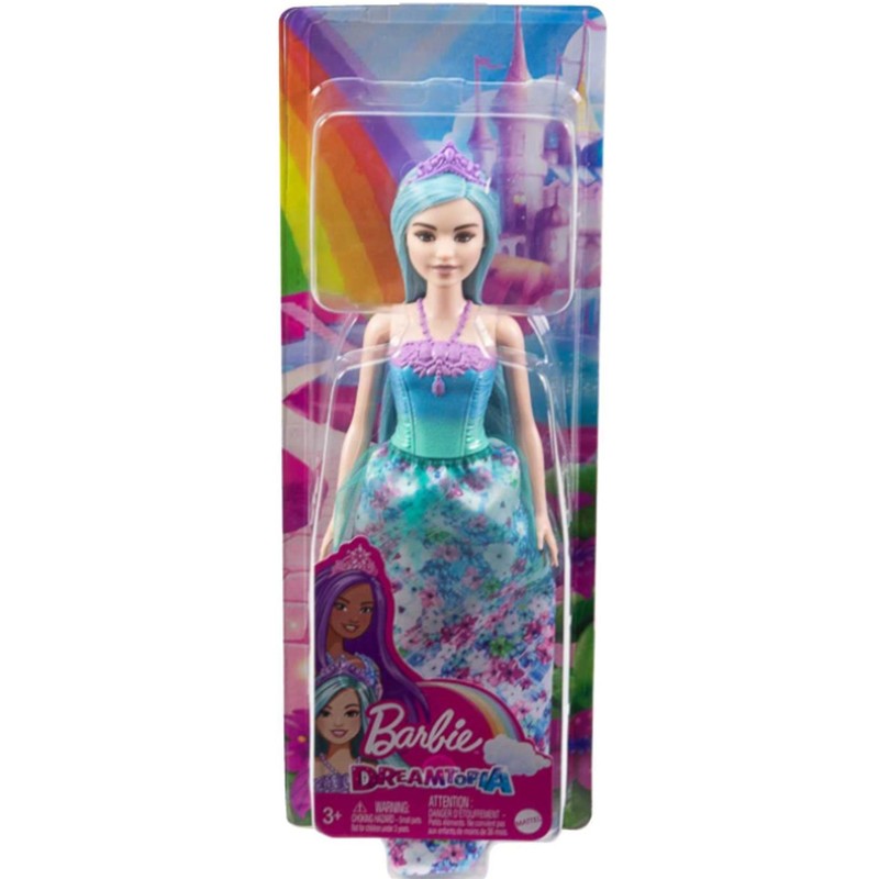 Poupée Barbie Dreamtopia Princesse aux Cheveux Bleus