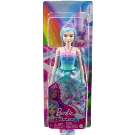 Poupée Barbie Dreamtopia Princesse aux Cheveux Bleus