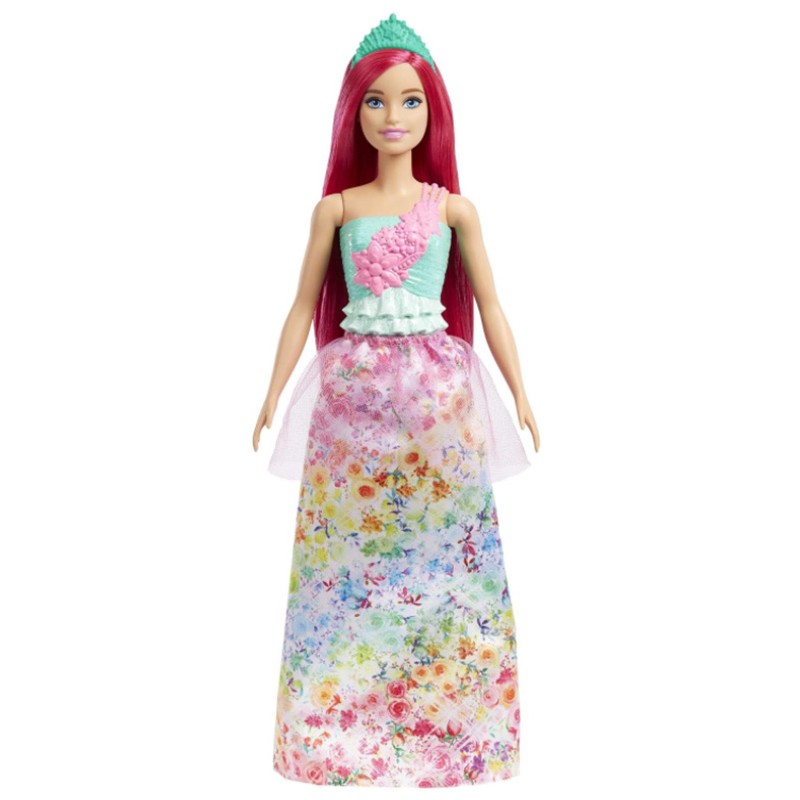 Poupée Barbie Dreamtopia Princesse aux Cheveux Rose Foncé