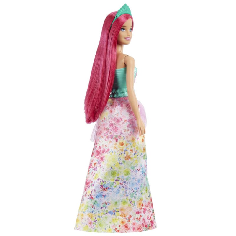 Poupée Barbie Dreamtopia Princesse aux Cheveux Rose Foncé
