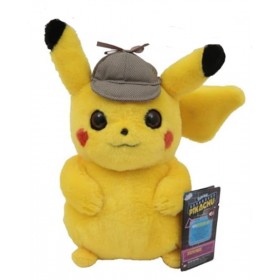 Peluche Pokémon Pikachu Détective 20cm