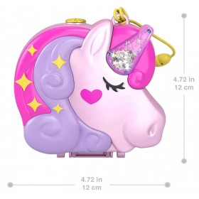 Polly Pocket - Coffret Forêt Des Licornes avec Surprises et Accessoires