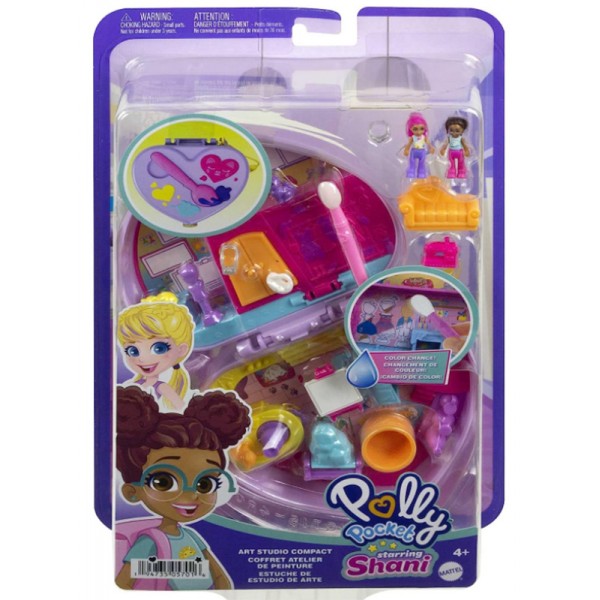 Polly Pocket - Coffret Shani Atelier De Peinture