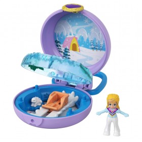 Polly Pocket - Mini Coffret Univers Polly à la Neige