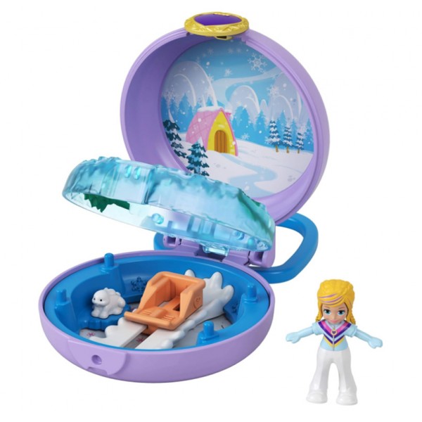 Polly Pocket - Mini Coffret Univers Polly à la Neige