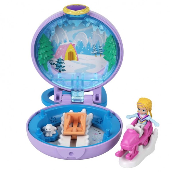 Polly Pocket - Mini Coffret Univers Polly à la Neige