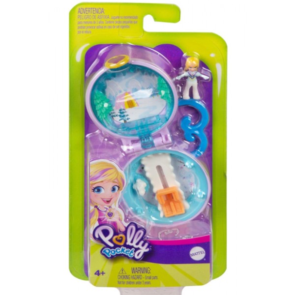 Polly Pocket - Mini Coffret Univers Polly à la Neige