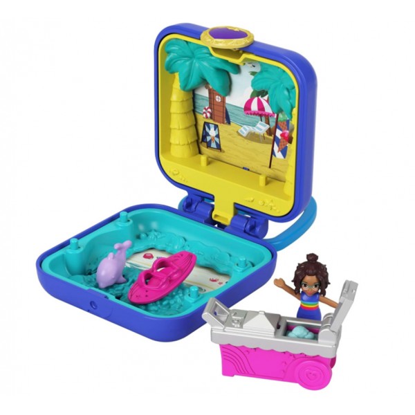 Polly Pocket - Mini Coffret Univers Shani à la Plage