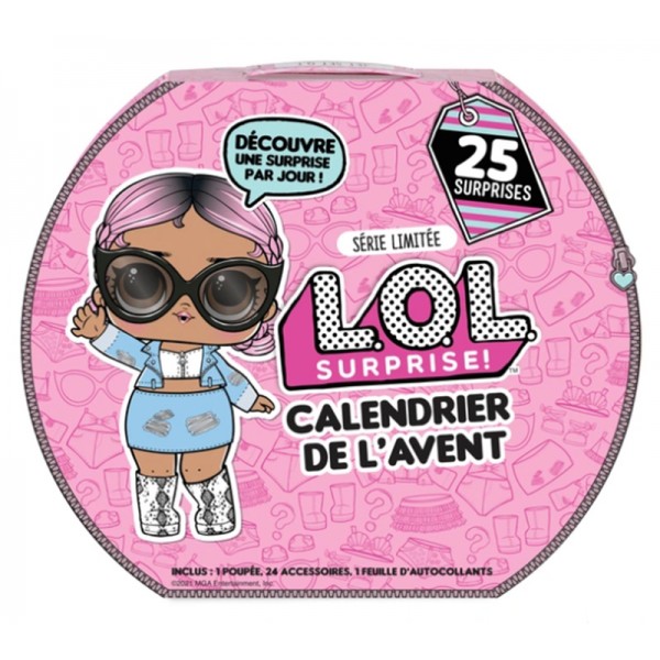 Calendrier de l'avent LOL surprise Mini-Poupée et 25 Surprises