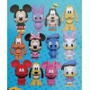 Puzzle Gomme Casse_Tête 3D Disney Mickey & Friends - Un personnage Aléatoire Multicolore ou Parfumé