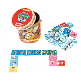 Domino en Bois 28 pièces Pat Patrouille