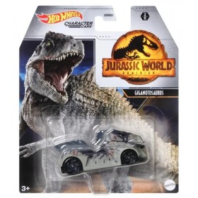 Hot Wheels Character Cars Jurassic World Giganotosaurus