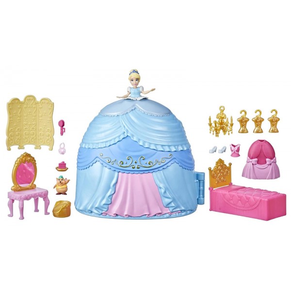 Disney Princesses Coffret avec Poupée Cendrillon et Surprises