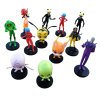 Lot de 12 Figurines Miraculous Topeez