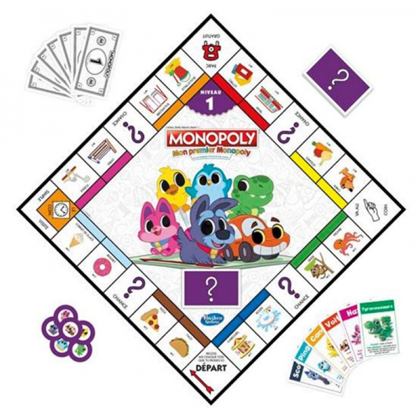 Mon Premier Monopoly - Jeu de Société Hasbro