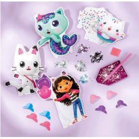Gabby's Dollhouse - Lot de 4 Peintures au Diamant