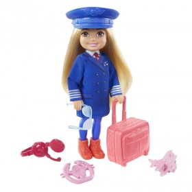 Poupée Barbie Chelsea Pilote & Accessoires