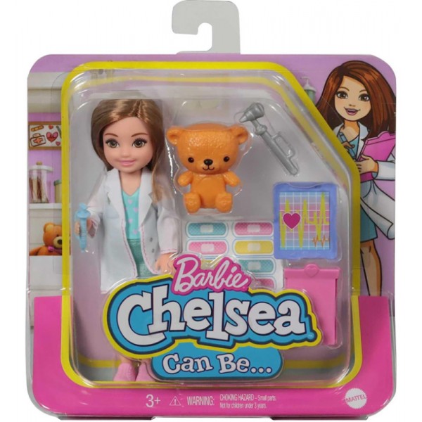 Poupée Barbie Chelsea Docteur & Accessoires