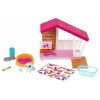 Barbie - Niche et Deux Figurines Chiots et Accessoires