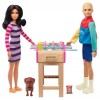 Barbie - Coffret Babyfoot Avec Figurine Chien et Accessoires