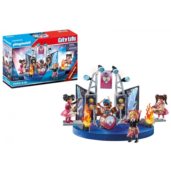 Playmobil 71042 Groupe de Rock - City Life