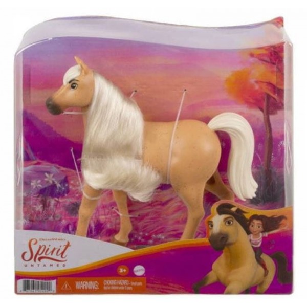 Spirit - Coffret Figurine Cheval Sauvage Beige