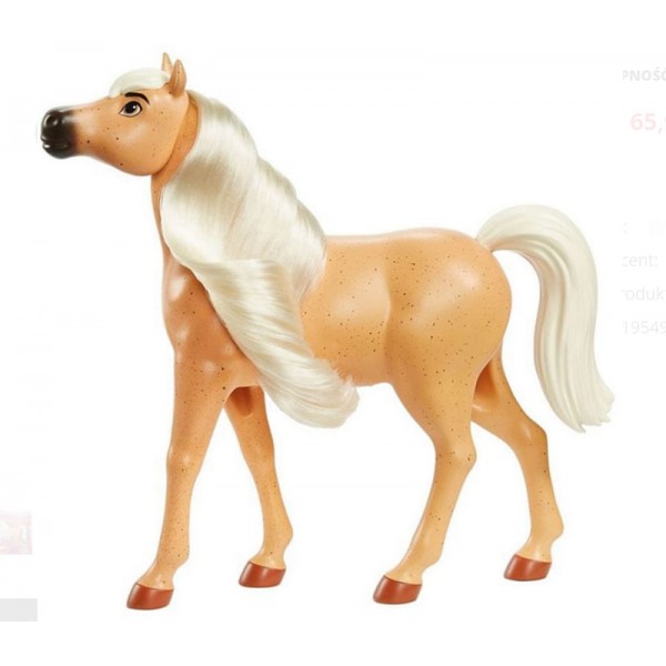 Spirit - Coffret Figurine Cheval Sauvage Beige