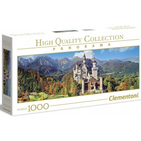 Puzzle 1000 pièces Château Neuschwanstein - Clementoni 39438