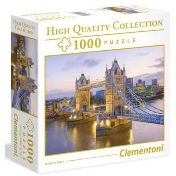 Puzzle 1000 pièces Tower Bridge Clementoni 96504