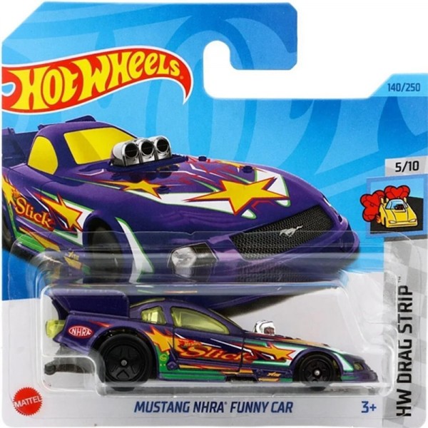 Hot Wheels Véhicule Miniature Mustang NHRA Funny Car - HW Drag Strip