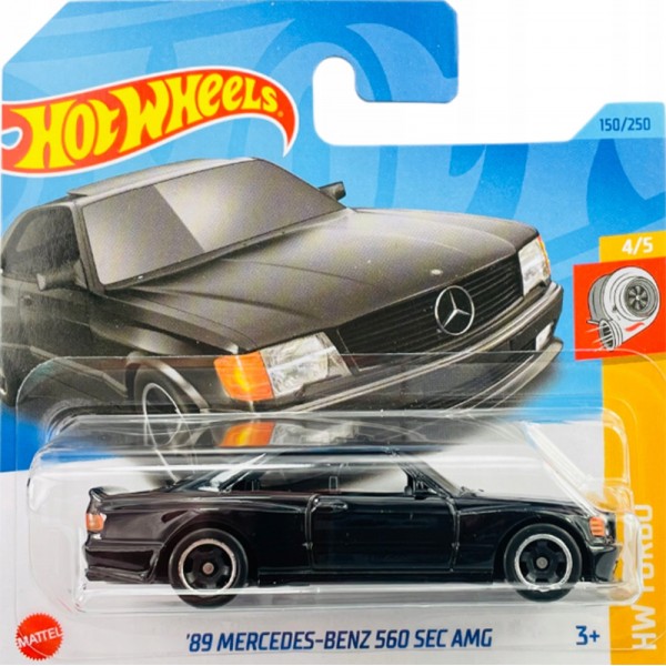 Hot Wheels Véhicule Miniature '89 Mercedes Benz 560 SEC - HW Turbo