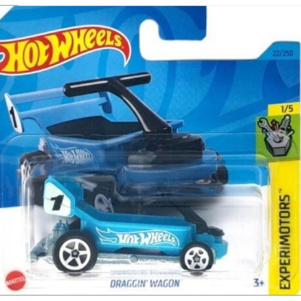 Hot Wheels Véhicule Miniature Draggin' Wagon - Experimotors