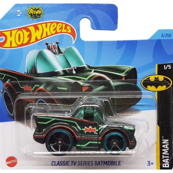 Hot Wheels Véhicule Miniature Classic TV Series Batmobile - Batman